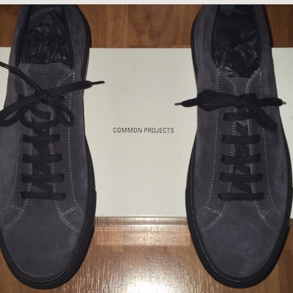 common projects suede navy